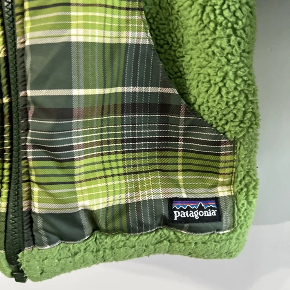Patagonia Baby Reversible Retro Fleece Lined Tribbles Winter Jacket 24 M 61060